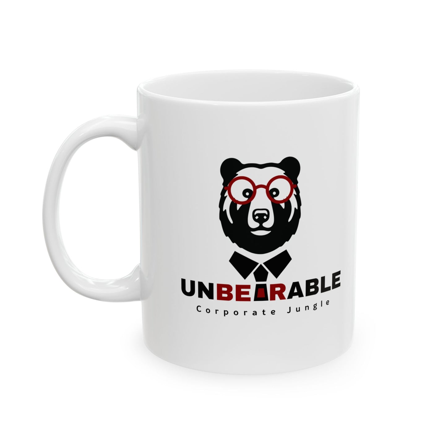 "Unbearable Corporate Jungle" Mug, (11oz, 15oz)