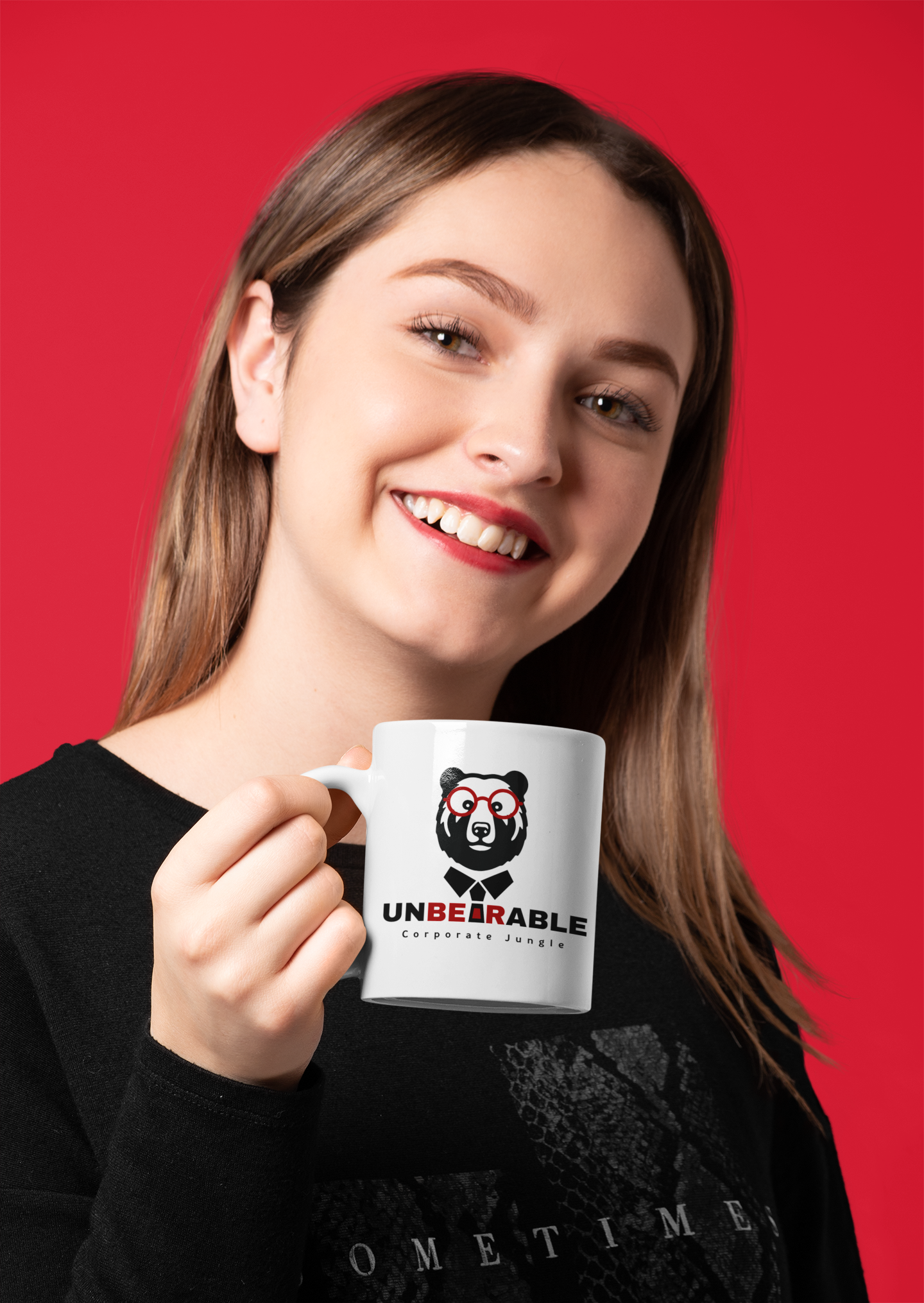 "Unbearable Corporate Jungle" Mug, (11oz, 15oz)